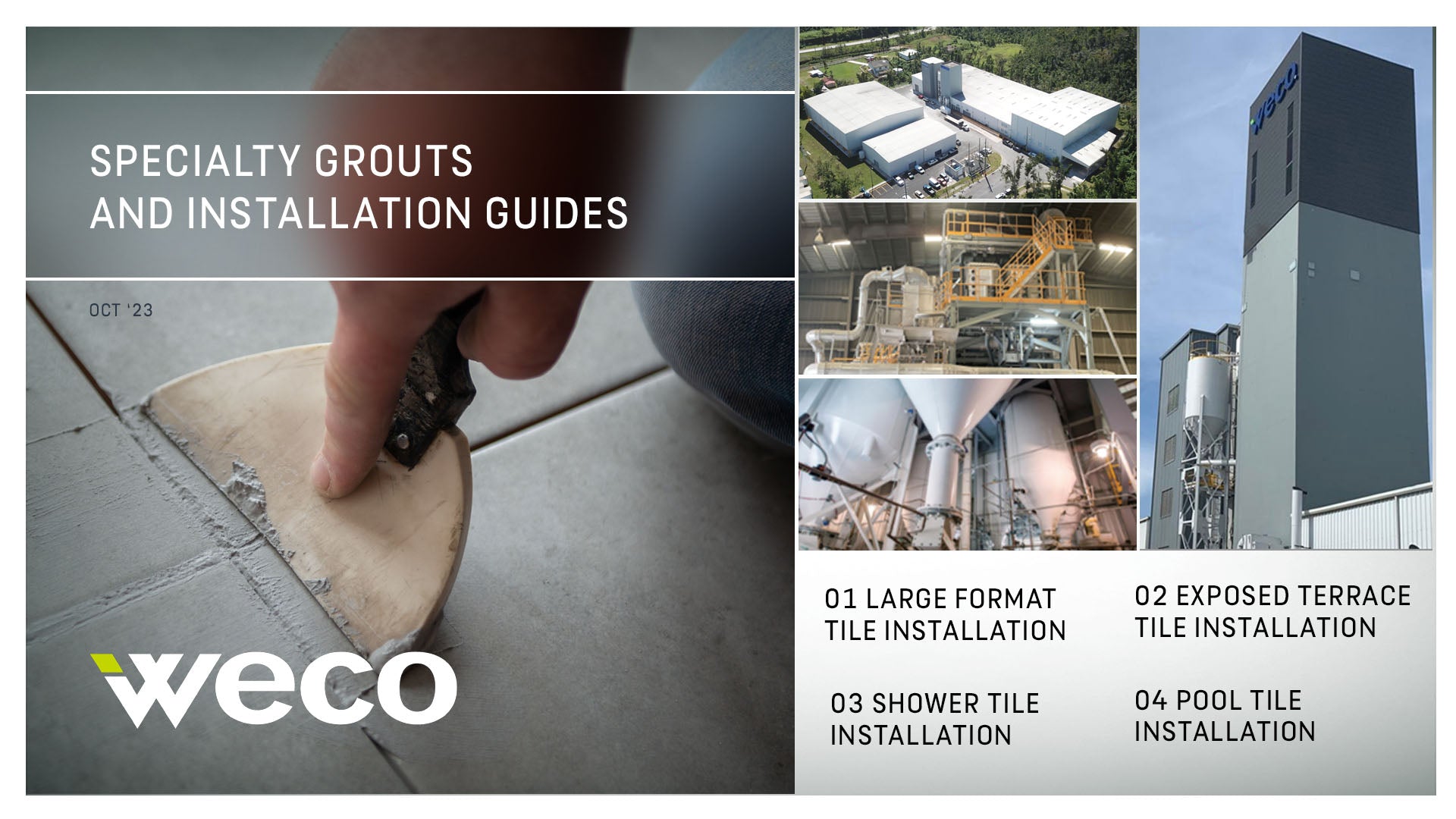 Specialty Grouts & Installation Systems