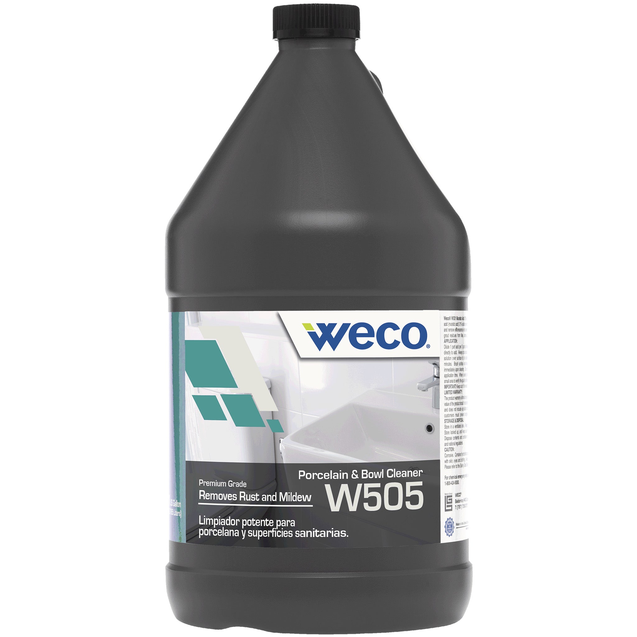 W-505 Porcelain & Bowl Cleaner