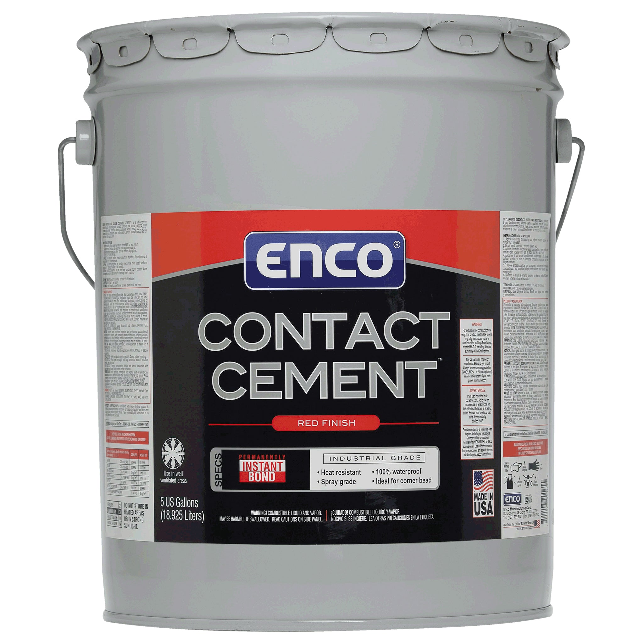 Contact Cement Red